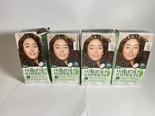 LOT OF 4 Clairol Natural Instincts Demi-Permanent Hair Dye, 4G Dark Golden Brown