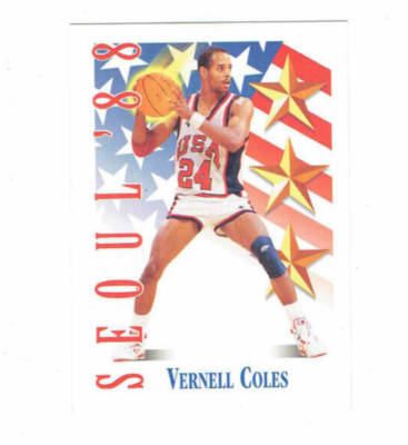 Vernell Coles Seoul '88 USA Team #549 Skybox 1992 #Basketball Card
