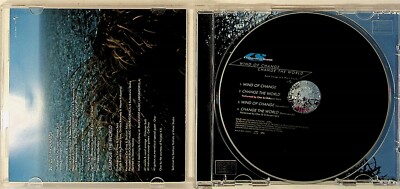 Chikuzen Sato- Wind of Change/The World CD (JAPAN SAMPLE