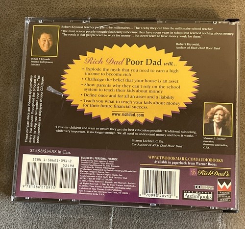 Rich Dad Poor Dad Was die Reichen ihren Kindern über Geld beibringen ~ Fehlende Disc 1 - Bild 2 von 9