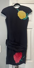 NWT Versace Deadstock Vintage Floral Dress 40