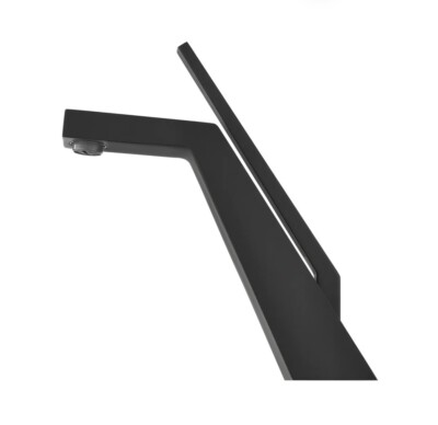 Bathroom Basin Mixer Tap Single Hole Bathroom Sink Faucet Matte Black