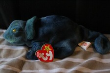 Ty Beanie Baby Rainbow the Chameleon