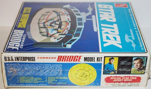 Star Trek TOS EE. UU. Kit modelo Enterprise Command Bridge S950 AMT 1975 SELLADO - Imagen 4 de 5