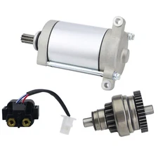 Starter Drive & Relay Solenoid for Yamaha Grizzly 600 YFM600 595cc 1998