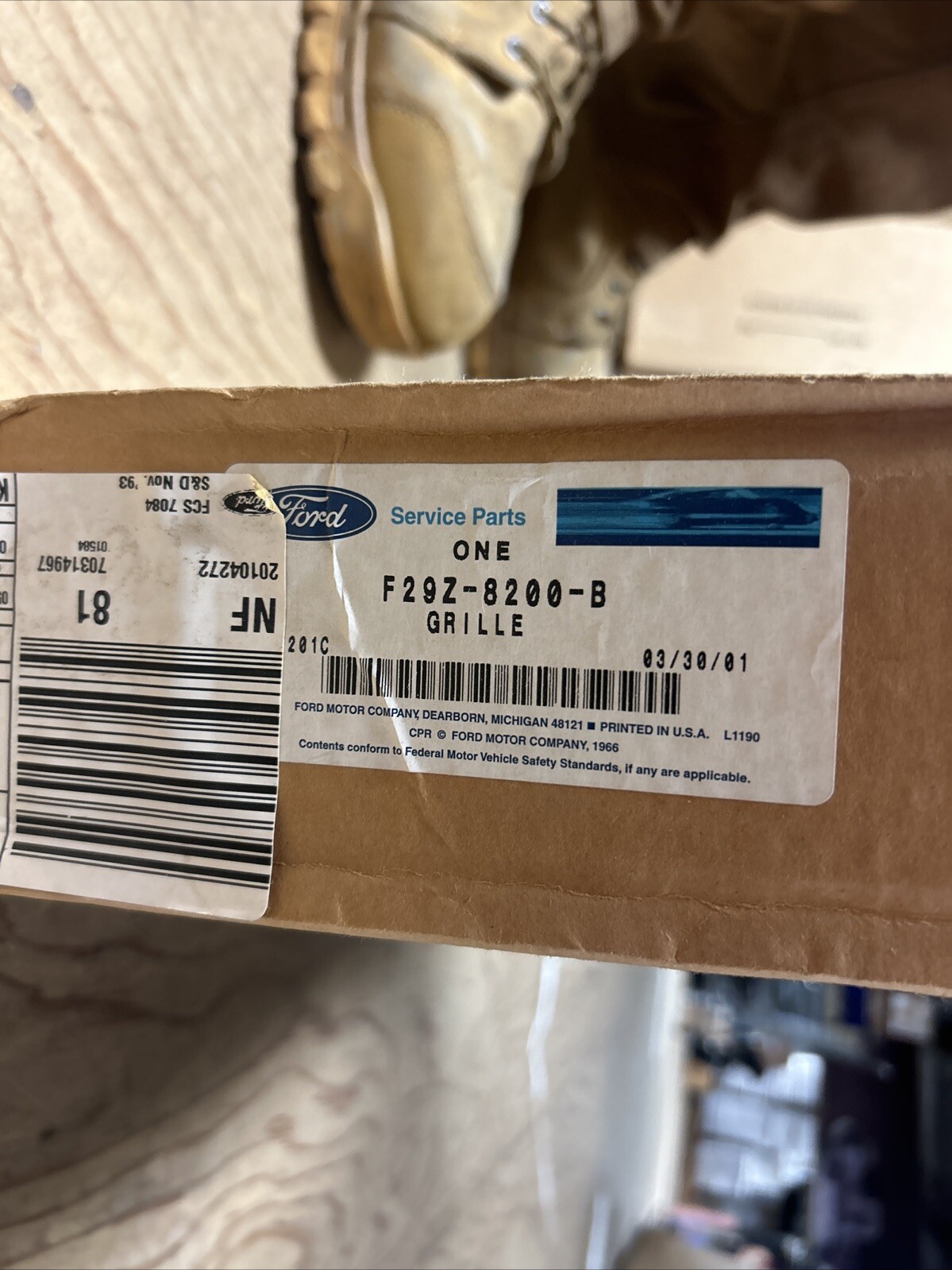 Grille With Emblem  Sport Package With Chrome Trim Fits 92-97 AEROSTAR 372172