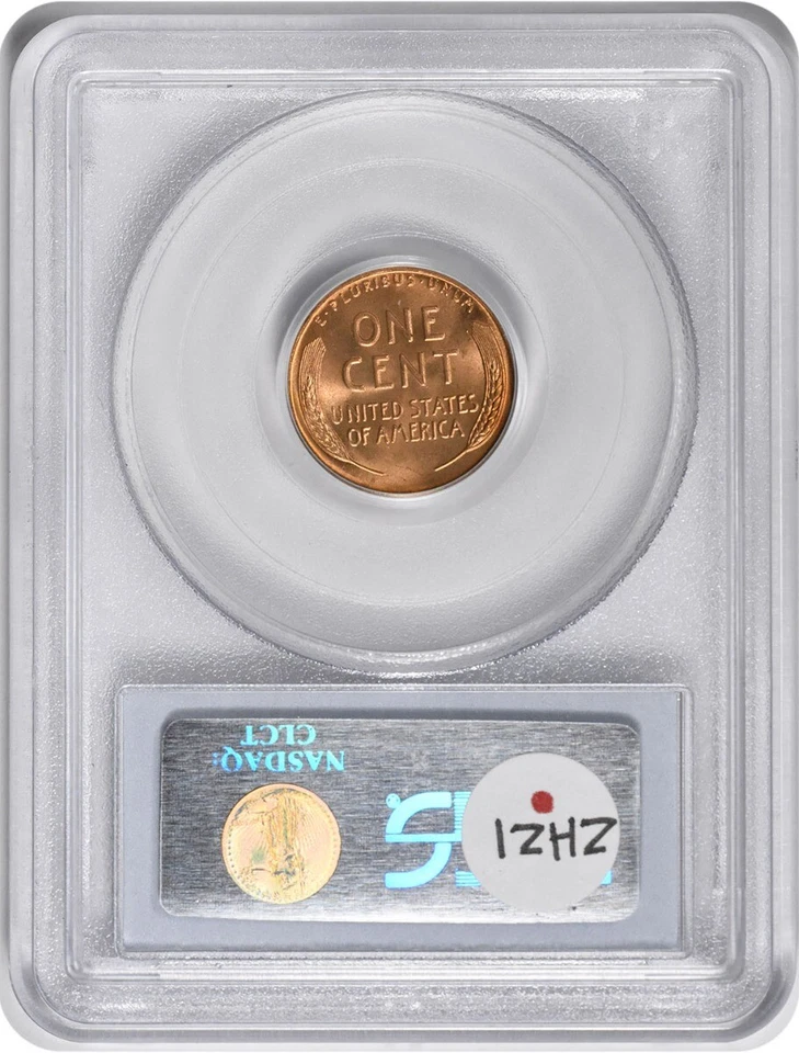 1944 Lincoln Cent MS67RD PCGS - Image 2 of 2
