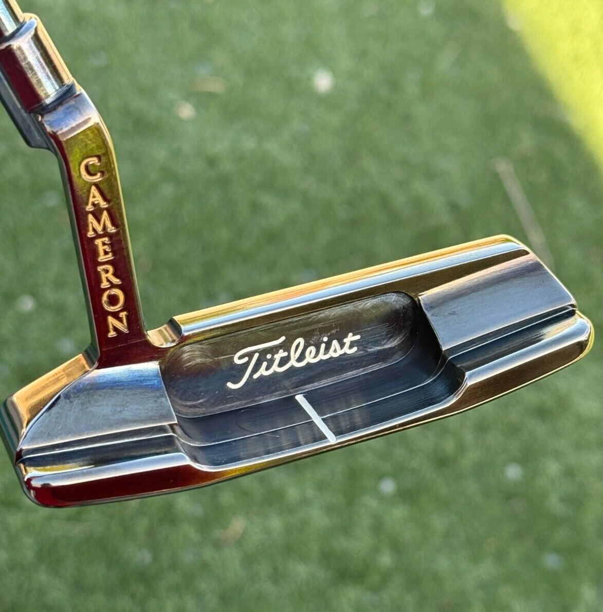 Scotty Cameron 2002 Holiday Candy Canes Newport 2 Black Pearl