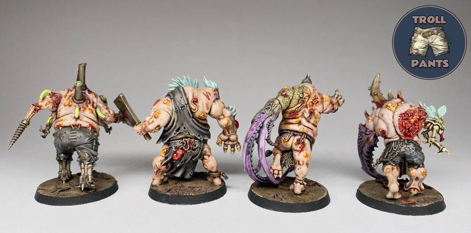 Warhammer Kill Team - Gellerpox Infected - Nurgle Painted Squad Foto 3 de 3