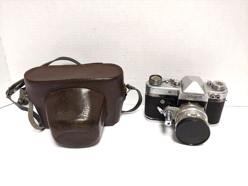 Fotocamera reflex 35 mm avvolgibile vintage sovietica START con obiettivo 44 2/58 mm - COSÌ COM'È/NON TESTATA