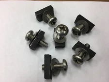 Jeep Wrangler  hard top bolts set of (6) New stainless steel 1982-2000