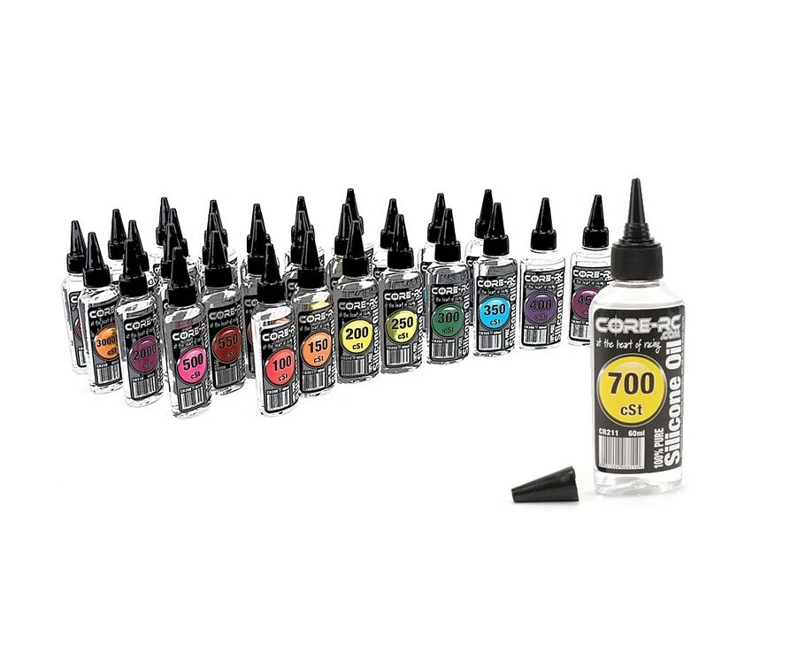Core RC Silicone Oil, Shock & Differential Oil - All Grades 60ml