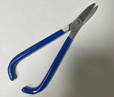 LIGHTWEIGHT METAL STRAIGHT EDGE SHEARS SNIPS SUPERIOR ITALIAN QUALITY