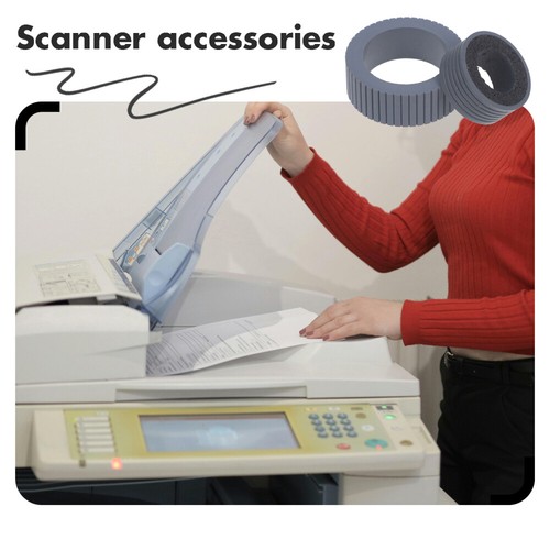 4 Pcs Scanner -Pickup -Rad Teil Des Scanner-Pager-Sortierers Scannerteile - Bild 6 von 12