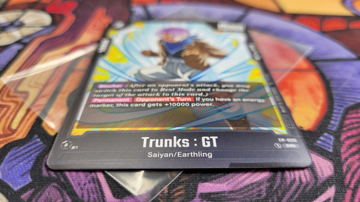 Trunks : GT Promo FP-020 Dragon Ball Super Fusion World Eng | eBay