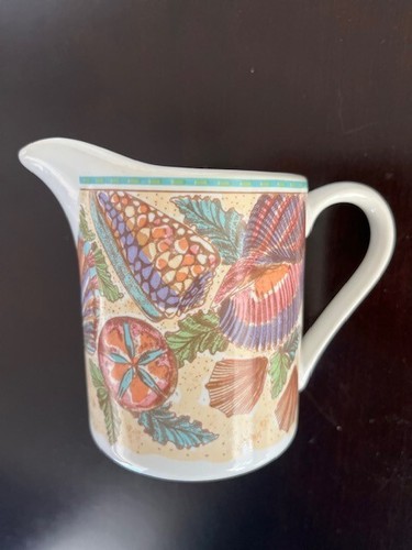 FITZ & FLOYD SUGAR & CREAMER SET 1995 HABITAT AMERICANA OMNIBUS "CARIBBEAN " - Bild 2 von 9