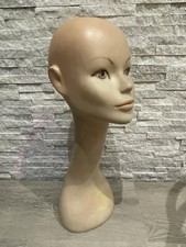 Grande tête à chapeaux 1950 Mannequin Vintage Marotte