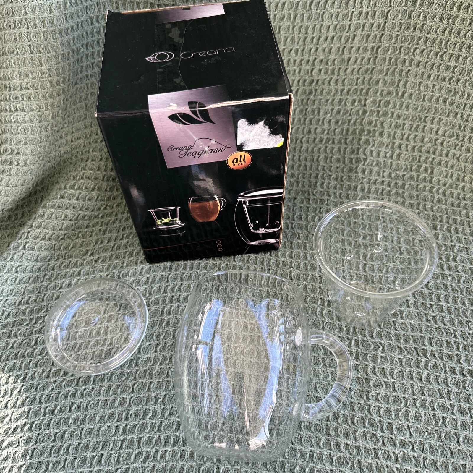 Creana Teeglas Tea Glass Infuser Made In Germany
Opens in a new window or tab
