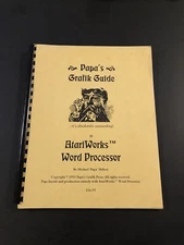 Papa’s Grafik Guide atariworks word processor