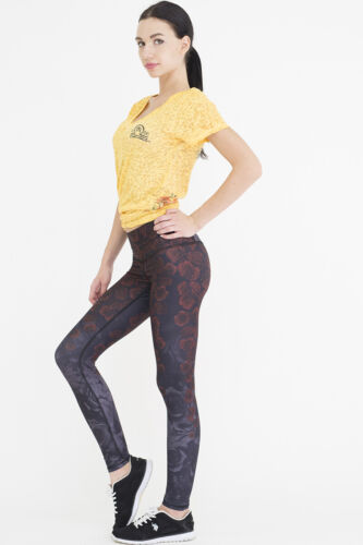 Women's Premium Comfort Unique Print Design Ultra Soft Yoga Pants Leggings - Picture 110 of 228