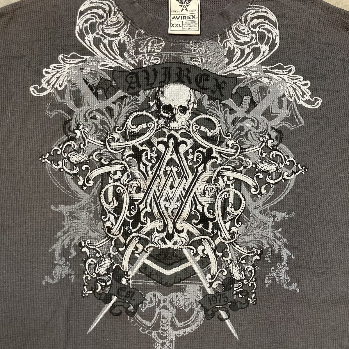 00s civarize sheep skull カットソー y2k Wholesale Womens Grunge Clothing, 2000s Hip Hop Clothing