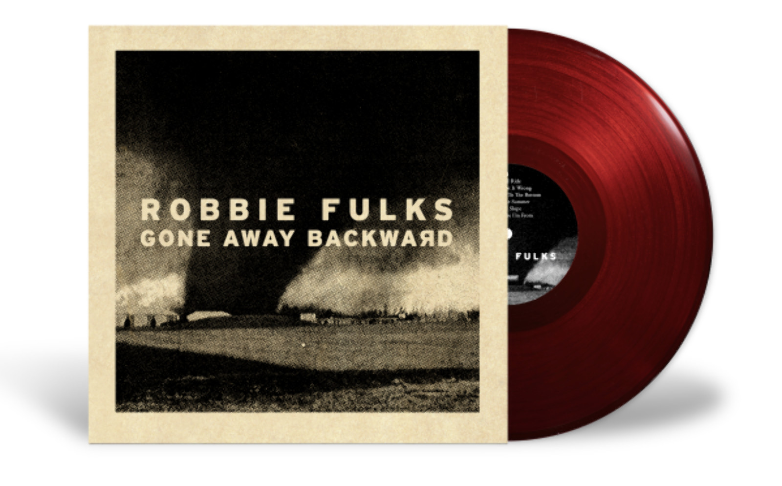 Робби Фулкс - Gone Away задом наперед [Красный винил] НОВЫЙ винил