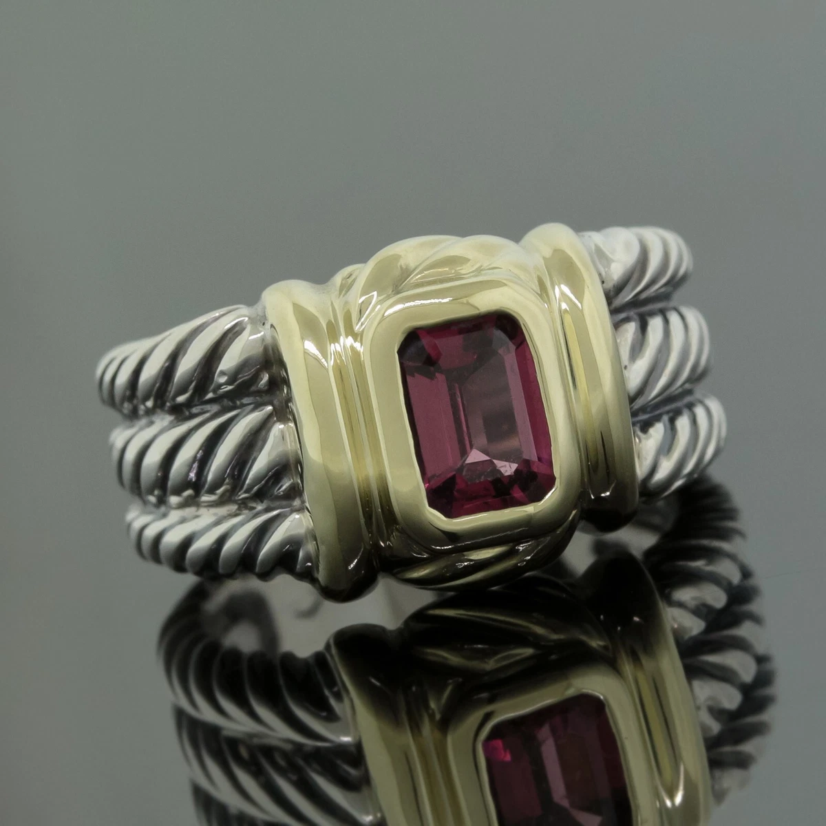David Yurman Tourmaline Pink Ring Gemstone Fine Rings for sale | eBay