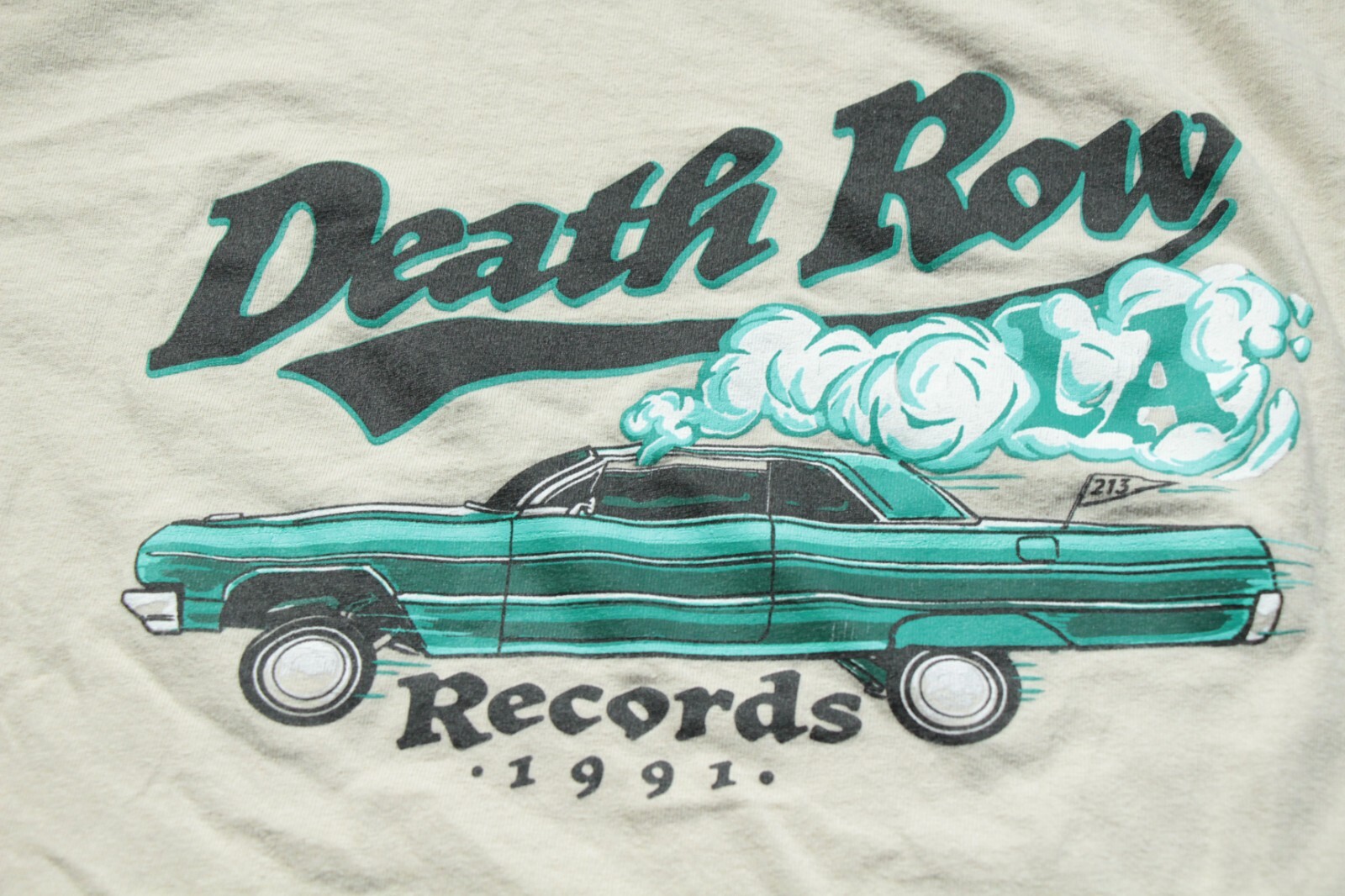 FILA Maglietta Death Row Records Rap Hip Hop XL