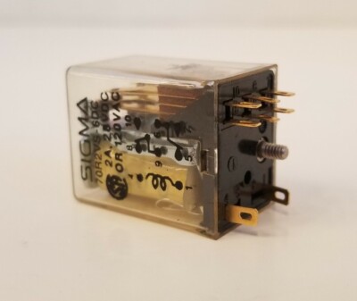 Sigma 70R2VS-6DC Relay, 2A, 28 VDC, Lot of 3