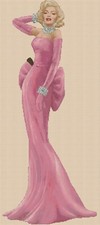 Marilyn Monroe Counted Cross Stitch CHART No.3-951/1