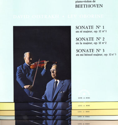 5LP Set BEETHOVEN Complete Violin Sonatas OISTRAKH Le Chant du Monde LDXA-8301-5