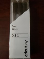 Cricut Joy Extra Fine Point Pen Set 3/Pkg-Black