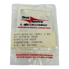 MA/COM OMNI SPECTRA M39012/56-309 CONNECTOR NEW/UNUSED SURPLUS 