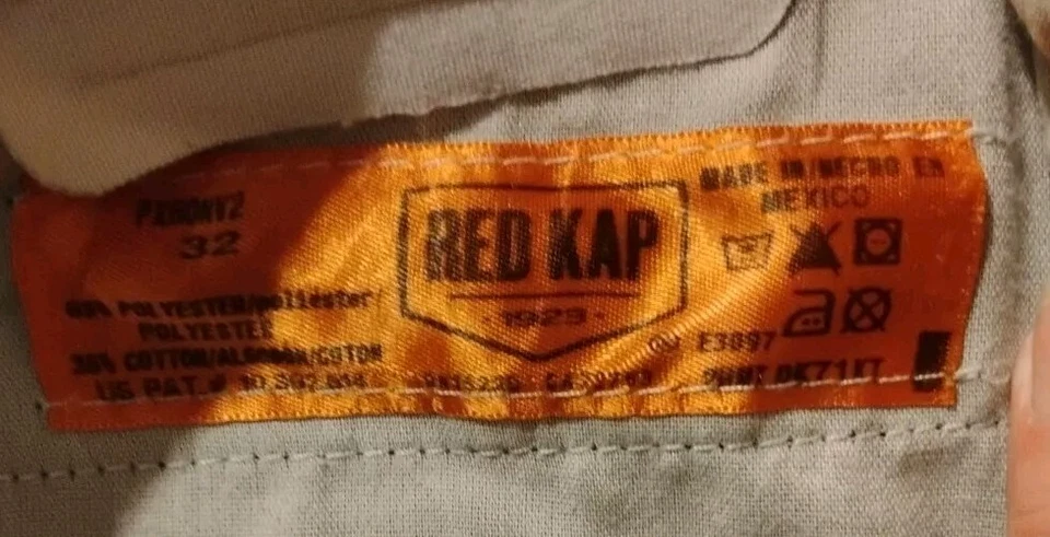 Red Kap Polyester/Cotton Work Pants - Image 3 of 3