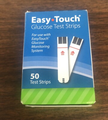 EasyTouch Glucose Test Strips - 50 Count - 807050