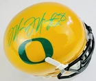 MARCUS MARIOTA SIGNED OREGON DUCKS FOOTBALL MINI HELMET EAGLES AUTOGRAPH HOLO J5