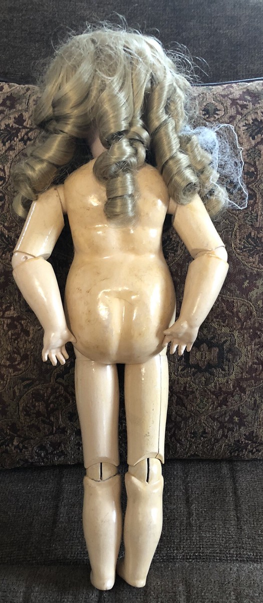 Antique 1880th Simon & Helbig Germany Victorian Bisque Head Antique 1880th Simon & Helbig Germany Victorian Bisque Head