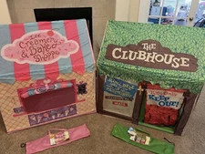 Creatology Clubhouse Tent & Ice Cream & Baked Shoppe Tent Kids Play Tents EUC