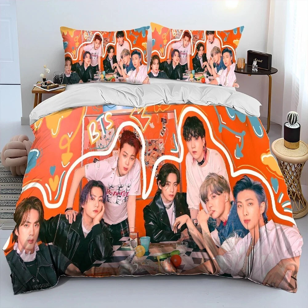 Kpop b-bts Bangtan Kim JIN Bedding Set