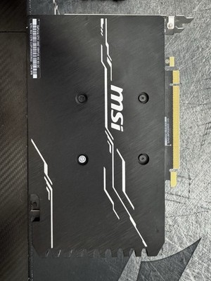 MSI NVIDIA GeForce GTX 1660 6GB Double Fan NVIDIA Computer Graphics Card