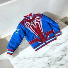 Marvel Boy s Spiderman Coat, kids size 6/7, multicolor