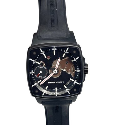 Momo Design MD-375 Mechanical Swiss Black Titanium Manual Wind