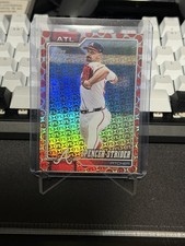 2026 Topps Series 1 Spencer Strider Spring Training Foil Red /5 | Card No. #79