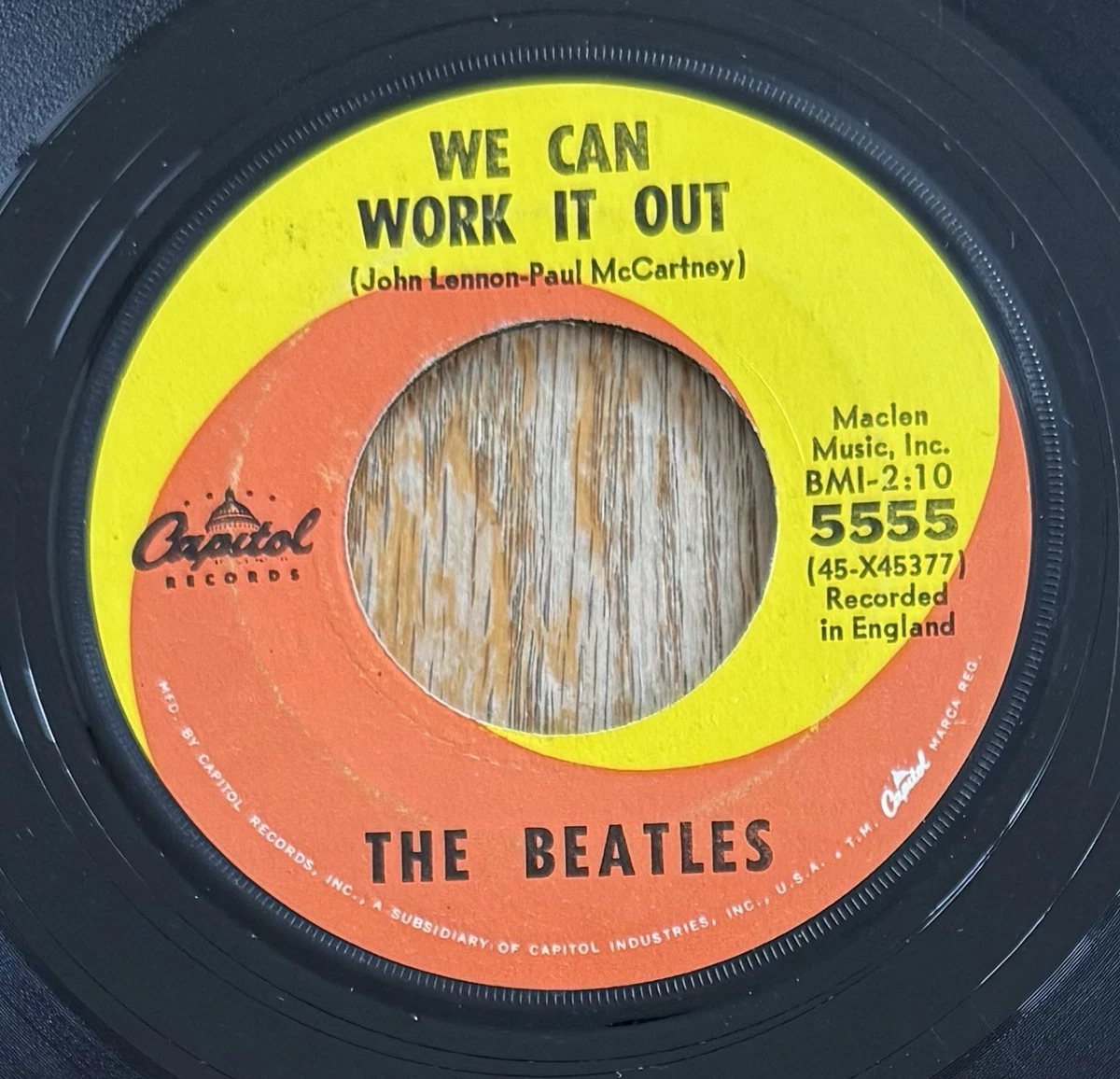 The Beatles Single 45 RPM Speed Vinyl Records for sale | eBay