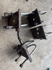 87-95 Jeep Wrangler Yj Leaf Spring Plates U-bolts W Nuts Oem 87-95 Jeep Wrangler Yj Leaf Spring Plates U-bolts W Nuts Oem