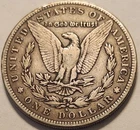 1890-S Morgan Silver Dollar Better Date F/VF Raw 90% Silver Coin