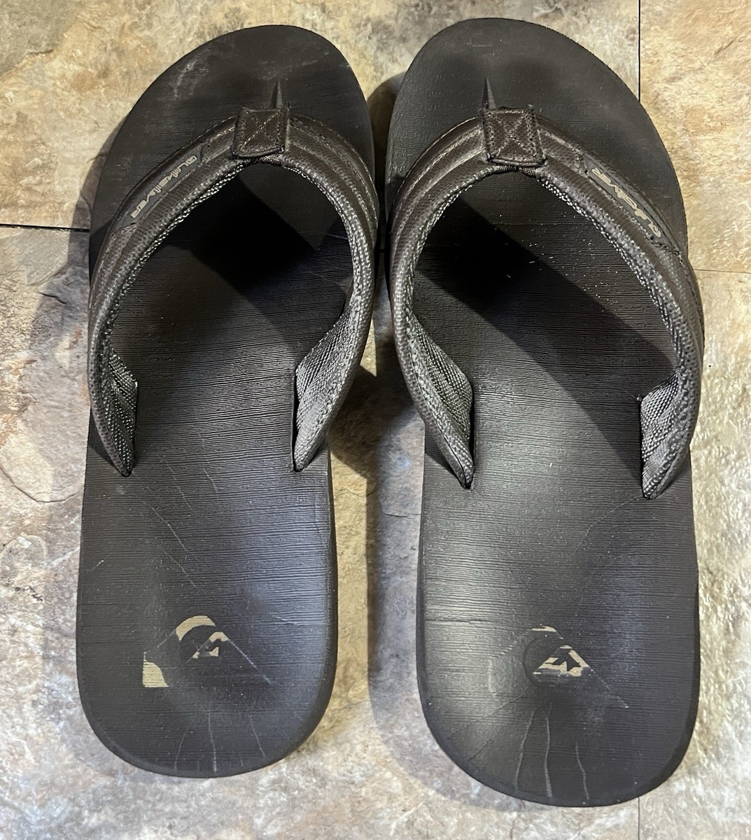 Quiksilver Men's Flip Flops used Sandals View 2