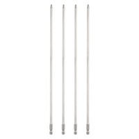 "4 StüCk PH2 Kreuzschlitz-Bit FüR 1/4\" Sechskantschaft 30 Cm Lang Magnetisch"