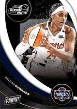 2025 Panini WNBA Player of the Day Aaliyah Edwards #35 Washington Mystics 4O