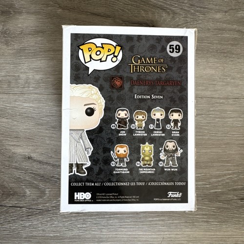 Emilia Clarke Signed Game of Thrones Daenerys Funko Pop #59 - Global Authentics - Picture 10 of 14
